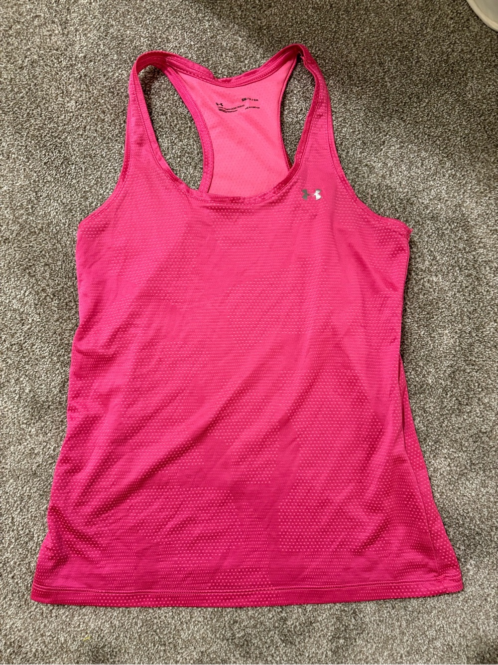 Under Armour Women's Pink Racerback Tank Top